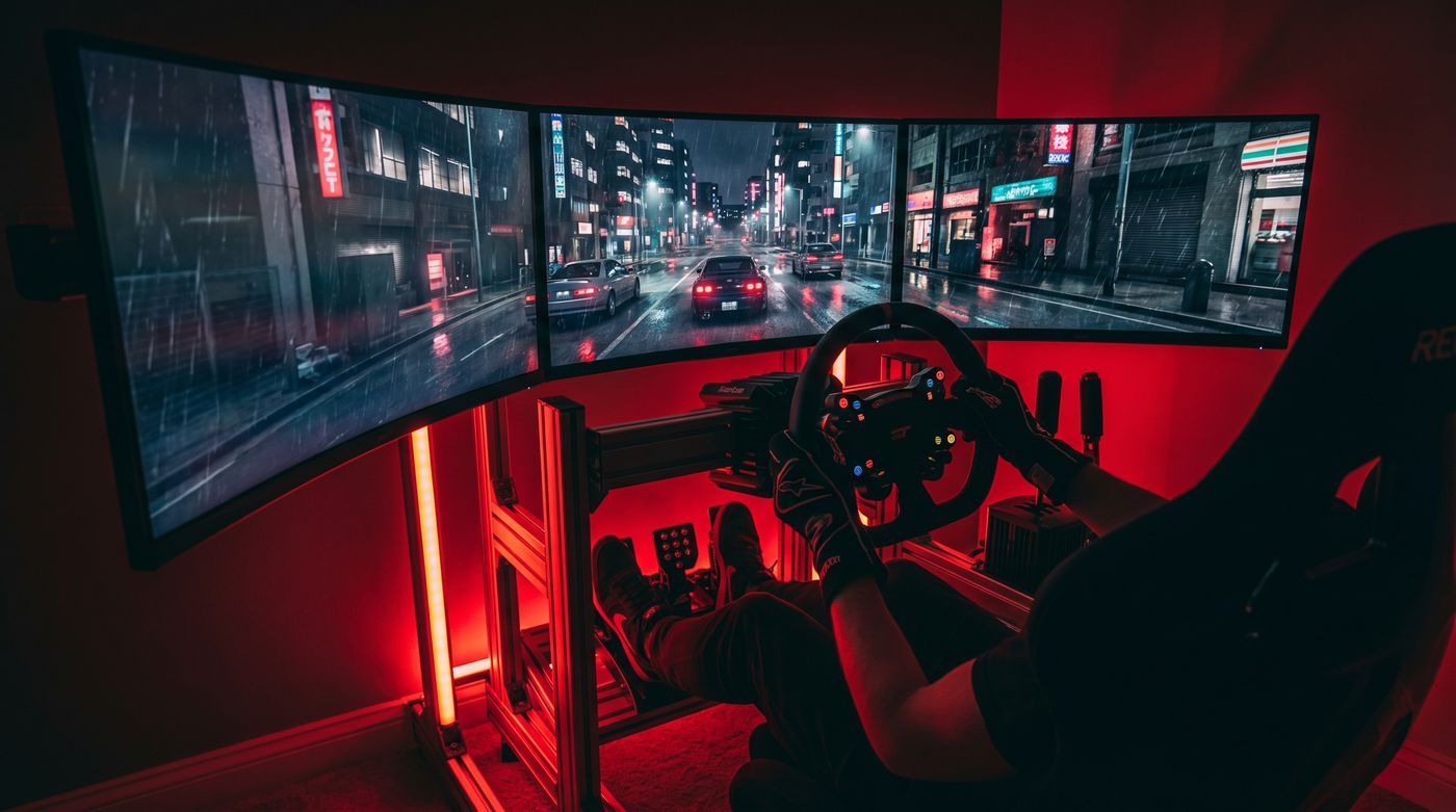 Sim racing rig